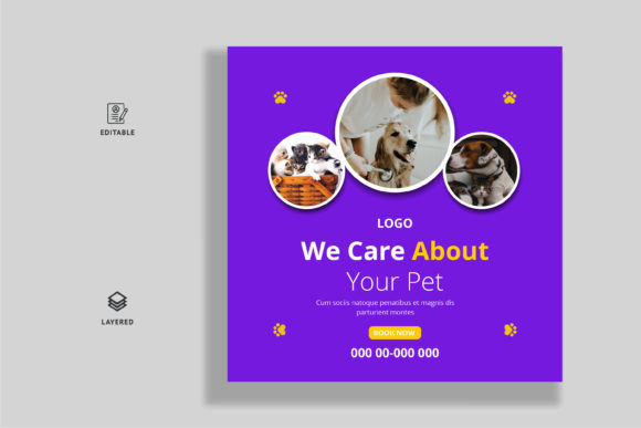 Download Pet Care Service Promotional Banner - Banner Collection