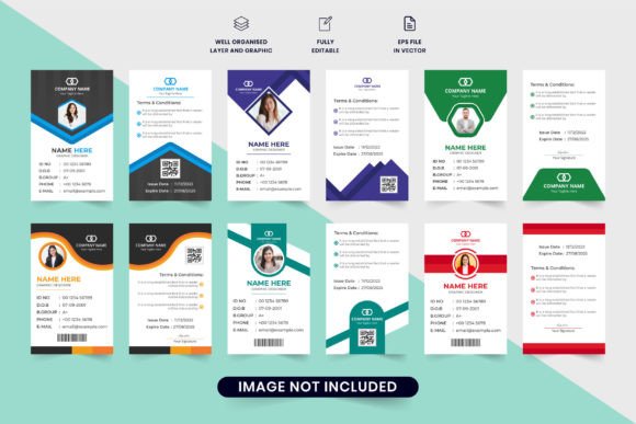 Download Business ID Card Template Collection - Template collection Collection