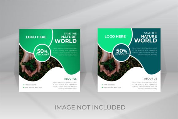Download Nature Social Media Post Template - Social media post Collection