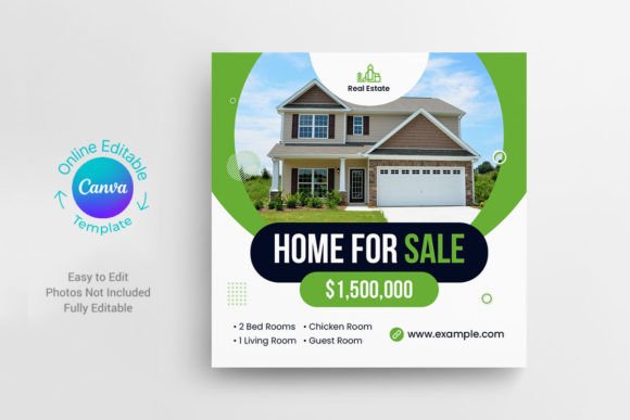Download Canva Real Estate Social Media Post - Social media post Collection