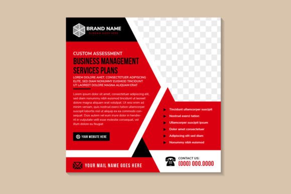 Download Business Management Square Banner - Banner Collection