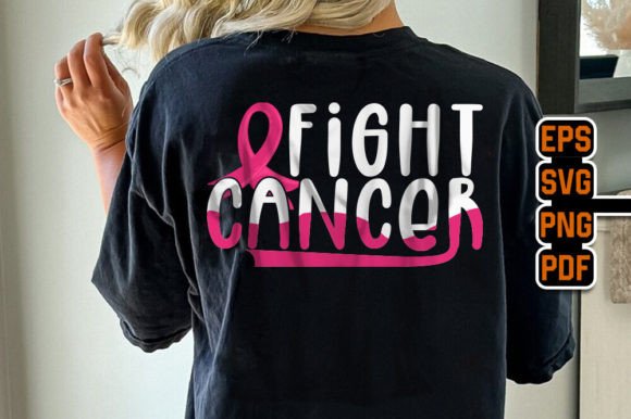 Download Breast Cancer - Fight Cancer T-Shirt SVG - Premium Resources