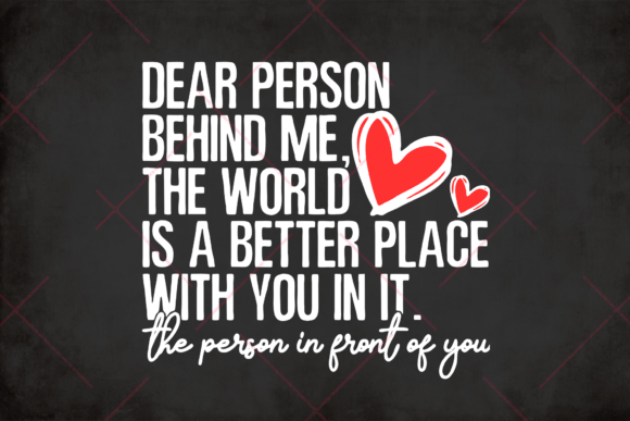 Download Dear Person Behind Me Mental Health PNG - Health Collection