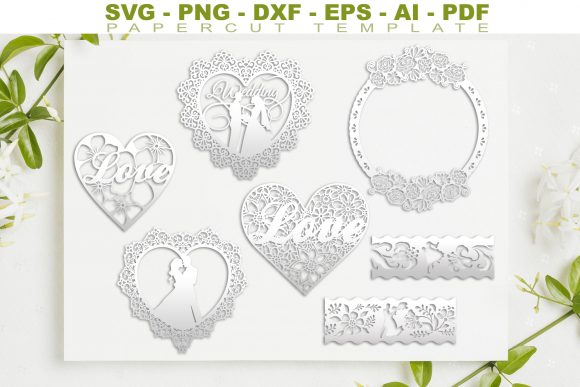 Download Romantic Papercut Template Collection - Template collection Collection