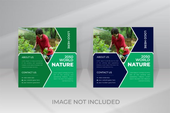 Download Nature Social Media Post Template - Social media post Collection