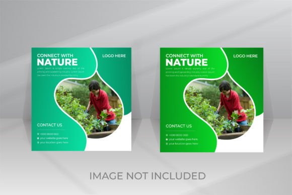 Download Nature Social Media Post Template - Social media post Collection