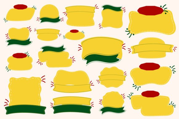 Download Yellow Banner Promotion Shape - Banner Collection
