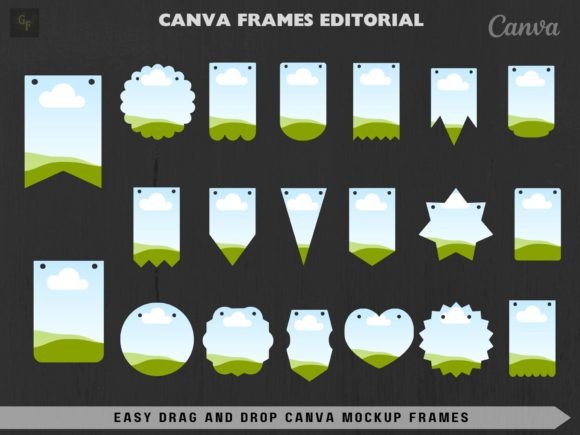 Download 20 Banner Hanging Canva Frame - Banner Collection