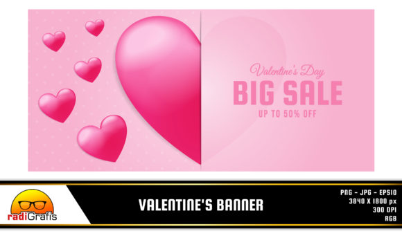 Download Valentine's Day Promotion Banner - Banner Collection